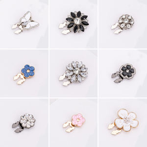 男性用ボタンカバーカフスシャツ用カスタムパールラインストーン装飾亜鉛合金メッキ環境に優しい女性用 - Product Image 6