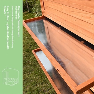 Dış Mekan Büyük Güvercin Kafesi Kulübe Ev Tasarımı Masif Ahşap Yapı Yağmur Geçirmez Korozyon Önleyici Güneş Korumalı Kapısız - Product Image 4