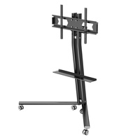 Soporte Móvil Universal de Metal para TV LED/LCD/Plasma de 32-65 Pulgadas, Diseño Original, con Ruedas Giratorias de 360 Grados