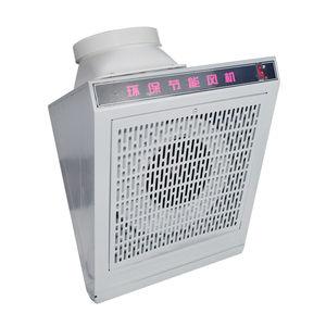 <span class=keywords><strong>Hotte</strong></span> de cuisine <span class=keywords><strong>silencieuse</strong></span> 120W murale noire avec lampe et ventilateur en cuivre, à large angle et portée efficace, pour foyers et hôtels - Product Image 3