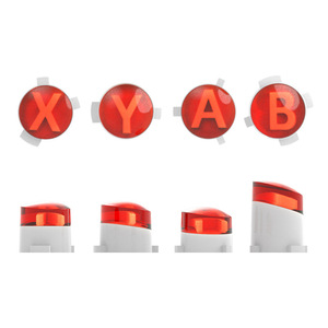 Thay thế một B x Y pha lê Key Mod Kit cho xboxes một Slim điều khiển <span class=keywords><strong>abxy</strong></span> nút sửa chữa thiết lập - Product Image 3