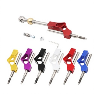 Aluminum Alloy Adjustable <b>Gear</b> Shift Lever For Honda Civic CRX B16 B20 B18 350mm M10x1.5 - Product Image 4