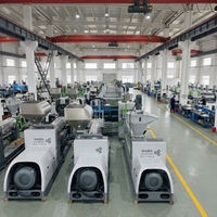 Ligne de granulation de plastique PP PE monophasée, système d'extrusion de granulés pour le recyclage des flocons de plastique usagés, écoénergétique