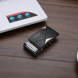 4 pezzi di lusso in pelle regalo <span class=keywords><strong>da</strong></span> <span class=keywords><strong>uomo</strong></span> portafoglio con cintura con penna personalizzata per il regalo di festa del papà - Product Image 3