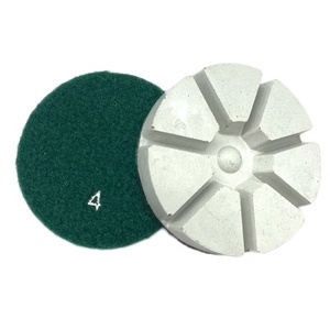 <span class=keywords><strong>3</strong></span>英寸4步分段金属和树脂抛光垫/钩混凝土研磨垫 - Product Image 6