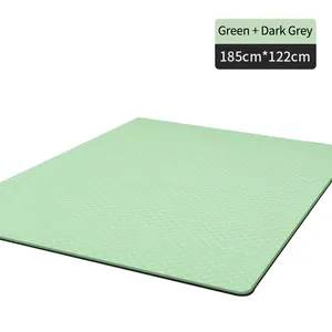 Quality Gym Mat SANFAN New Wholesale Extra Large Big Yoga Mat Eco-friendly Non-slip Gym 122cm Wide Thick Yoga Mat Big Size