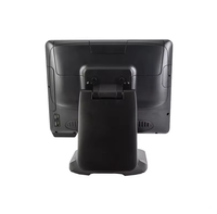 Ordinateur tout-en-un avec écran tactile capacitif en alliage d'aluminium de 15 pouces, processeur I5 ou I7, ventilateur ou sans ventilateur, avec Windows/Linux/Android et Wi-Fi 6