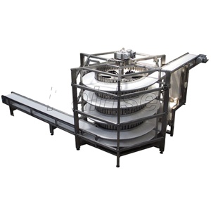 Hairise Transportband Voor Koelsysteem Food Grade Ketting Transportband Spiraal Transportband Schroef Transportband - Product Image 2