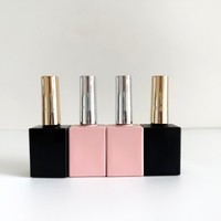 Échantillon Gratuit, Stock en Gros, Service de Couleurs Personnalisées Uniques, Base Coat Gel UV, Flacons Vides en Verre pour Vernis à Ongles (5-20ML), Logo OEM/ODM, Pinceau