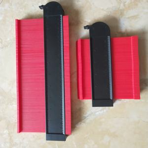 2021 2 piezas contorno de la duplicación 5 "y 10" perfil herramienta forma herramientas de medición para esquinas y contorneado - Product Image 2