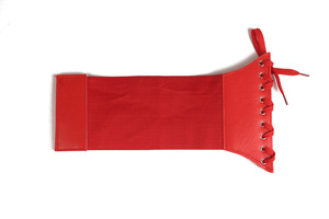 Cinturones de cintura de corsé con cordones transpirables para mujer Traje elástico ancho Waspie con cinturón de cintura atado con control firme - Product Image 5