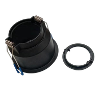 Gu10 mr16 support de spot encastré accessoires d'éclairage boîtier réglable downlight gu10 montage de projecteur