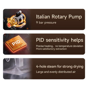 Профессиональный производитель полуавтоматическая Коммерческая кофеварка, промышленная Коммерческая кофемашина эспрессо для кафе - Product Image 3