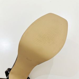 Zapatos de Verano 2025 para Mujer, Tacones Altos de Seda, con Lazo, Tacón Grueso, Antideslizantes, que Aumentan la Altura - Product Image 5