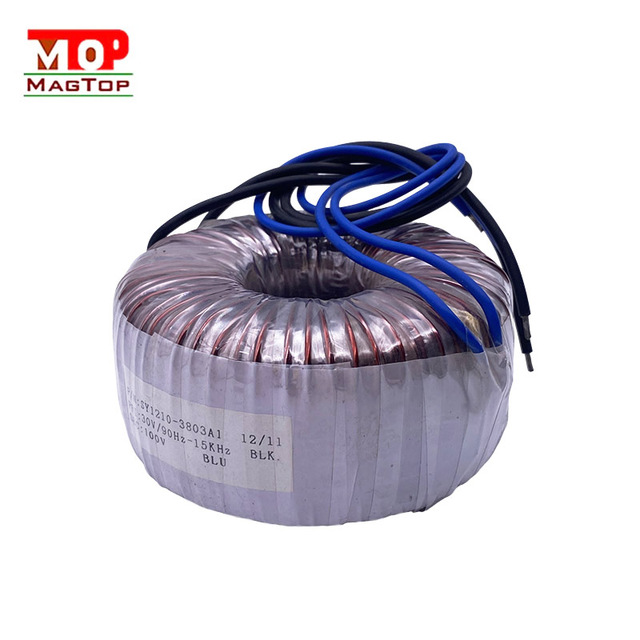 Single Phase Isolation Toroidal Audio Output Inverter Transformer Step up Down Low Frequency AC AC Power Supply