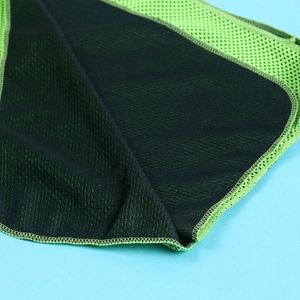 Custom Microfiber Sports Gym Instant <b>Cooling</b> Towel Factory Wholesale Hot Selling Customized Plaid Plain Summer Dyed - Product Image 6