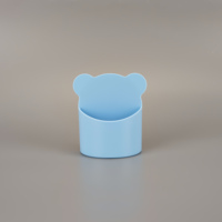 Vente chaude Mignon Craie Crayon Enfants Enfants Boîte De Rangement Aspiration Magnétique Boîte De Rangement Murale Porte-Stylo