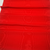 Offre Spéciale Tissu Bengaline 100% Polyester de Poids Moyen Matelassé Effet Soie Moiré Gaufré pour Robe de Cérémonie et Manteau de Costume pour Filles