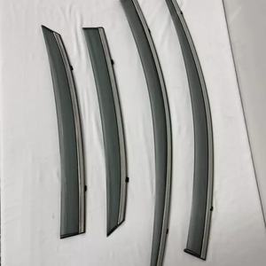BENKE Pare-pluie et déflecteurs de vent de luxe pour Chery Arrizo 7 - Visière de fenêtre de voiture - PC + Acier inoxydable - Product Image 3