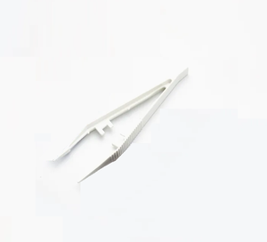 Alat bedah sekali pakai, instrumen bedah plastik hemostatik Tang/spons memegang Forceps/penjepit handuk/Pinset - Product Image 3