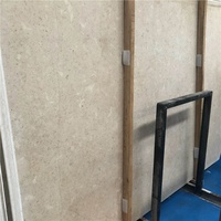 Carreaux de marbre du Liban de couleur crème moderne, pierre calcaire beige de Beyrouth, surface polie, placage mural, pierre pour extérieurs, compétitif