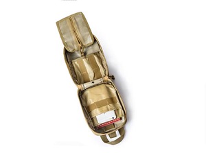 באיכות גבוהה unisex 900d ערכת טראומה ניילון עמיד למים טחיף טקטית עם רוכסן סגירה של רוכסן - Product Image 5