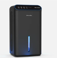 1L/jour Déshumidificateur portable intelligent pour la maison Salle de bain Affichage LED Déshumidificateurs électriques purificateurs d'air
