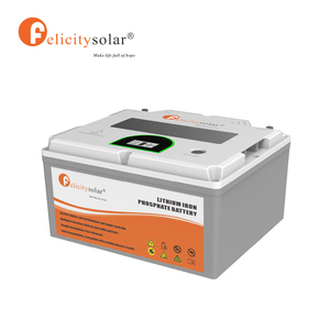 แบตเตอรี่ Felicitysolar 2.56KWh LiFePO4 24V 100Ah รองรับการเชื่อมต่อแบบขนานได้สูงสุด 16 ยูนิต สำหรับระบบโซลาร์เซลล์แบบออฟกริด - Product Image 5