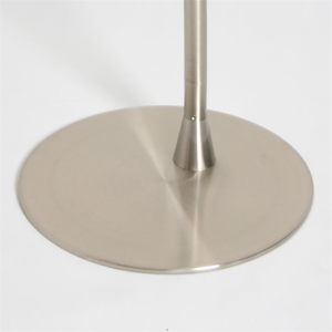 <span class=keywords><strong>Pupitre</strong></span> d'église moderne en acrylique transparent avec base carrée en métal pour sermons et discours - Product Image 6