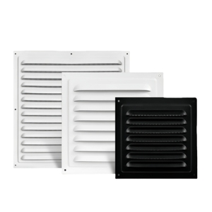 <span class=keywords><strong>Rejilla</strong></span> de Ventilación de Acero Inoxidable, Cubierta Impermeable para Campana Extractora, <span class=keywords><strong>Rejilla</strong></span> de Salida de Ventilación para Uso en Paredes Exteriores de Oficinas y Hogares - Product Image 1