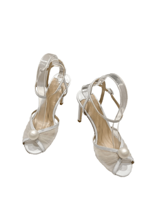 Jimmy Fashionable And Trendy Women'S <b>Shoes</b> With Sheer Fabric Smooth Leather Pearl Decoration Adjustable Buckle Chooing - Product Image 2