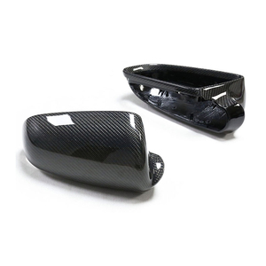 Tapas de cubierta de espejo de fibra de carbono para decoración Exterior 1:1 reemplazo para <span class=keywords><strong>Audi</strong></span> <span class=keywords><strong>A3</strong></span> A4 A6L 6S B7 - Product Image 4