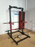 XOYOOU Équipement de fitness en acier, rack à squats réglable, machine Smith multifonctionnelle pour la musculation, unisexe