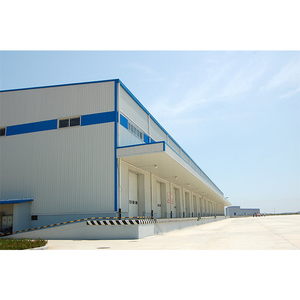 Edificio prefabricado industrial de gran envergadura, estructura de acero galvanizado, taller, diseño de fábrica para construcción - Product Image 6