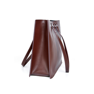 Mayorista Bolso Tote <span class=keywords><strong>de</strong></span> Cuero Full Grain Grande para Mujer Resistente Bolso Hombro <span class=keywords><strong>de</strong></span> Trabajo con Bolsillo para Laptop 15 Pulgad - Product Image 3
