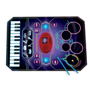 Batterie et clavier pour enfants tapis de batterie électronique piano jouet instruments de musique tapis de gymnastique - Product Image 1