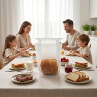 Pochette d'emballage alimentaire laminée papier-plastique personnalisable 16*11.5*27cm