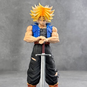 Petites figurines <span class=keywords><strong>Super</strong></span> <span class=keywords><strong>Saiyan</strong></span> debout en PVC, jouets décoratifs pour la décoration - Product Image 3