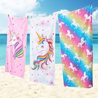 Wholesale Custom-made Children's Towels - Quick-drying Large Size Microfiber Beach and Swimming Towels Soft.