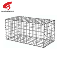 Gabion soudé galvanisé à chaud personnalisé nouveau style de panier de gabion boîte de gabion soudée pour la décoration de jardin