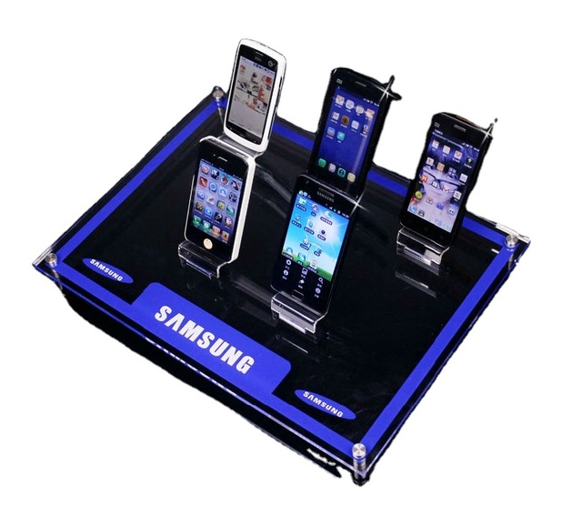 Plexiglass Cell Phone Display