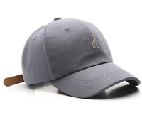 Gorras de Béisbol Personalizadas al por Mayor para Hombre, de Alta Calidad, con Correa de Cuero de 6 Paneles, 100% Algodón, Logotipo Bordado, Estilo Desestructurado
