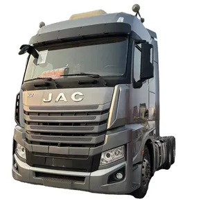 Beste Kwaliteit Jac Gebruikte Vrachtwagen Kop 10 Wheeler Jac Tractor Truck 6X4 Oplegger Head Truck Te Koop