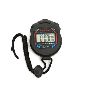 Chronomètre numérique portable électronique LCD OEM pour l'entraînement sportif, chronomètre de tour, chronomètre de fraction de tour, horloge, calendrier, alarme, entraîneur de fitness, utilisation antichoc - Product Image 5