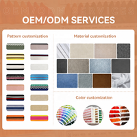 ODM Vêtements et accessoires respirants à séchage rapide, logo jacquard, bordure en tricot côtelé, cols blancs avec motifs de logo simples et élégants