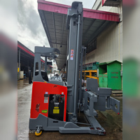 Chariot élévateur à palettes électrique SNSC à 3 voies avec fourches rotatives à 180 degrés