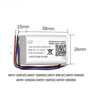 ODM AM11/AM31-C ซีรีส์เกรดอุตสาหกรรม AC-DC โมดูลจ่ายไฟแบบแยกส่วนพร้อมวงจรป้องกันฟ้าผ่า 5W 12W - Product Image 2