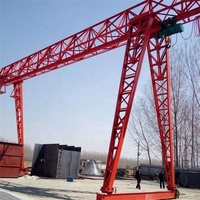 Canne portique monopoutre d'usine de haute qualité 5 tonnes 10 tonnes prix de grue portique motorisée