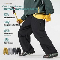 Pantalon cargo technique pour homme, pantalon de randonnée pour activités de plein air, coupe-vent, imperméable, séchage rapide, respirant, pantalon tactique