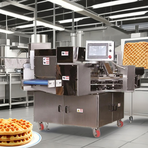 Shanghai Keyfood Automático Waffle Que Faz A Máquina Linha De Produção Equipamento De Processamento De Alimentos Certificado CE - Product Image 1